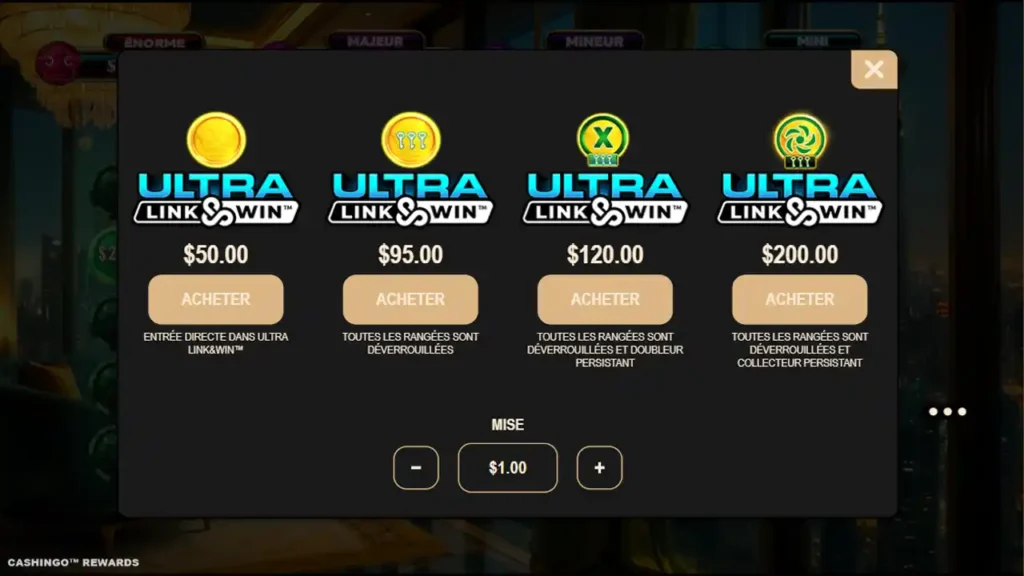 Cashingo Rewards Ultra Link&Win